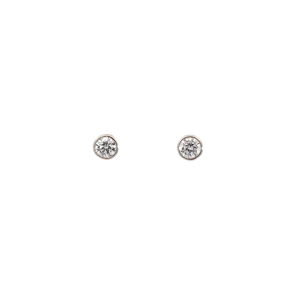 Pt0.3ct×0.3ct ピピアス